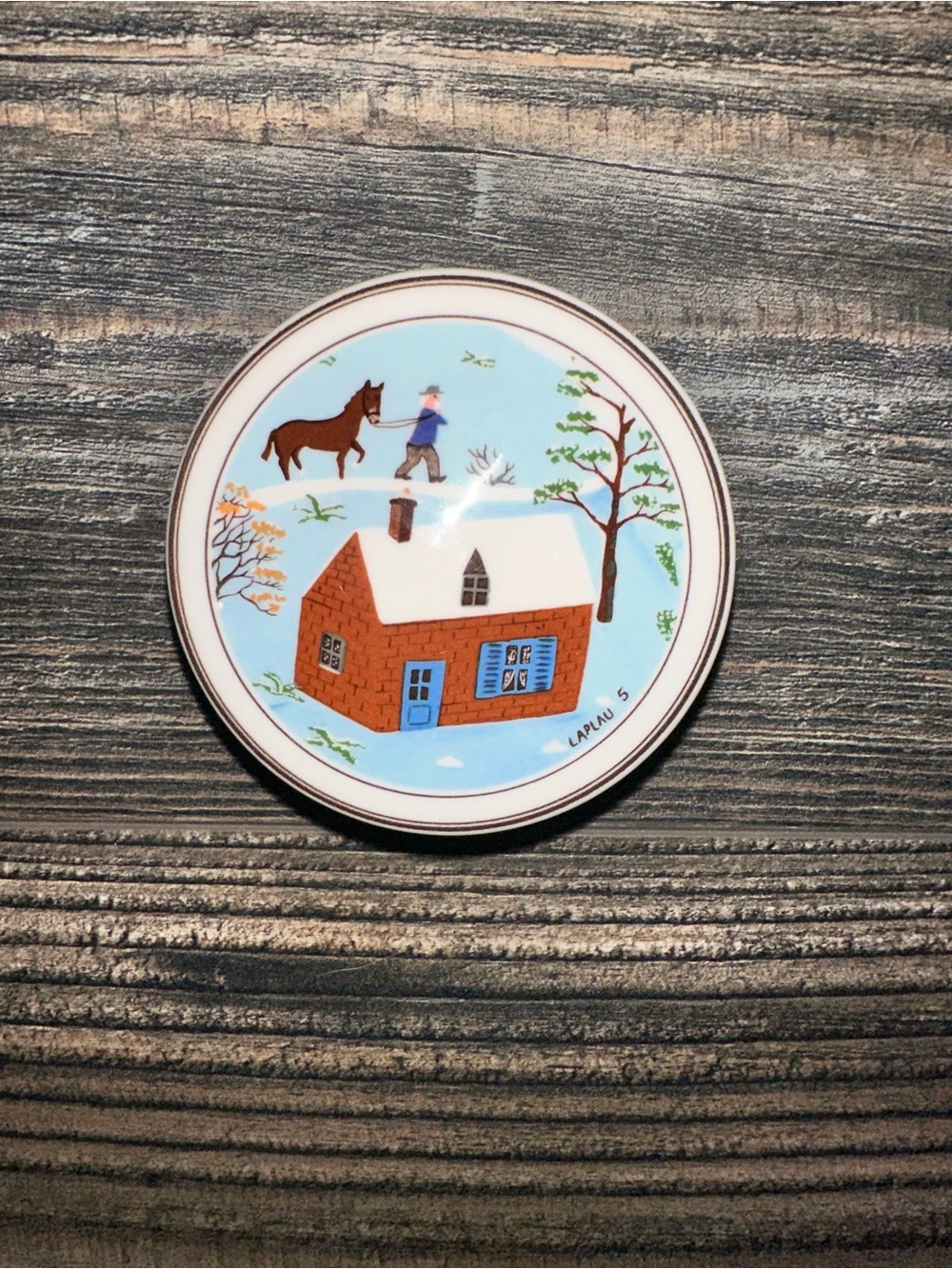 Vintage (1980) Villeroy & Boch “Design Naif” Porcelain Trinket Dish #5